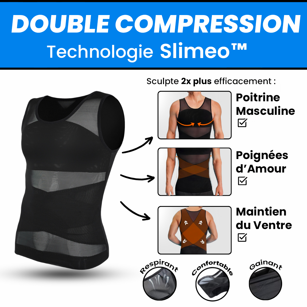 Débardeur de Posture Amincissant Slimeo™